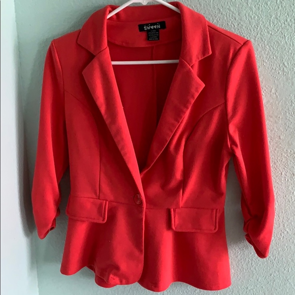 Hot pink blazer